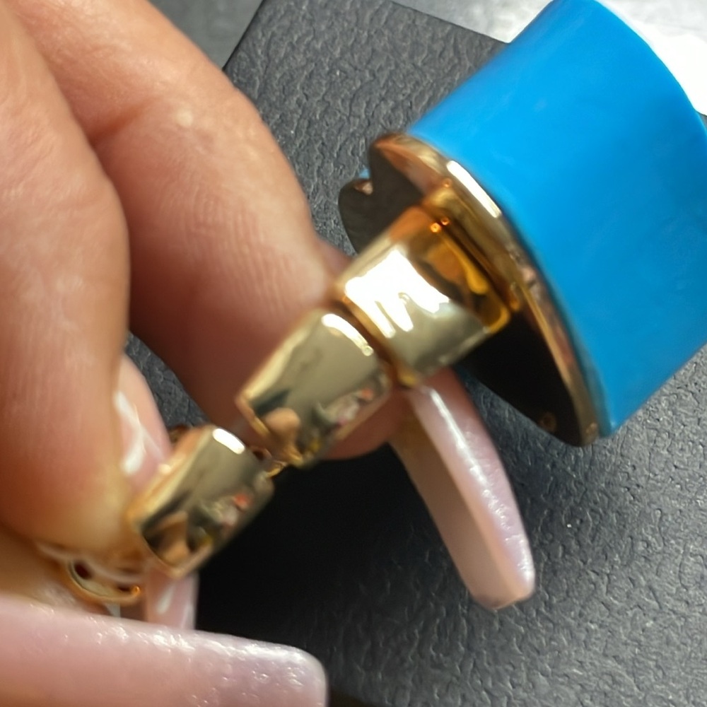 Betsey Johnson Heart Shaped Pencil Sharpener Ring - Picture 4 of 5